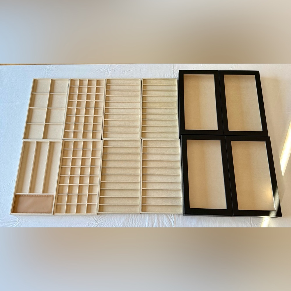 WOLF 1834 SET- U Pick! 1 Vault, 1 Lid & 2 Trays! Excellent CLEAN Condition!